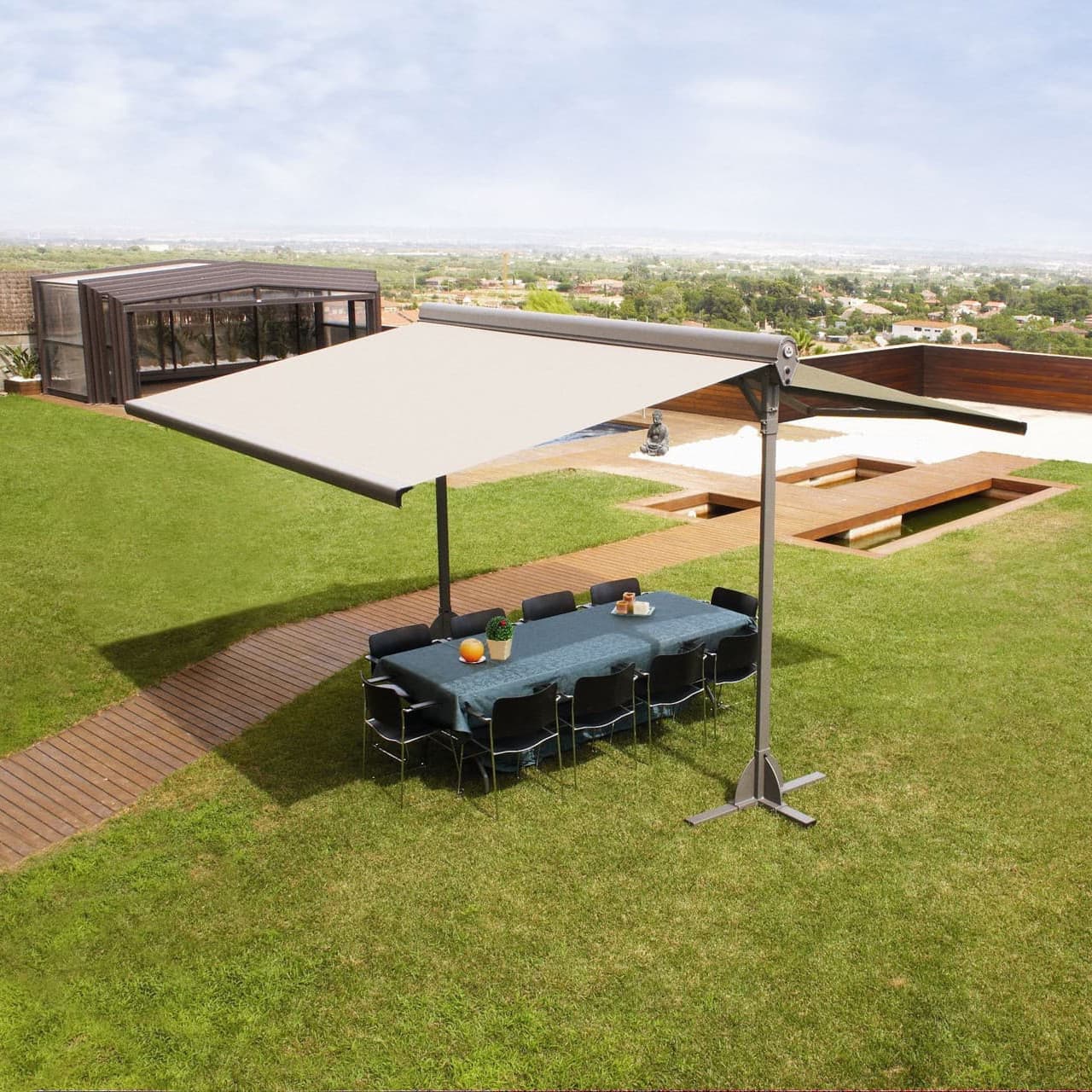 Toldos para patios y jardines en Galicia