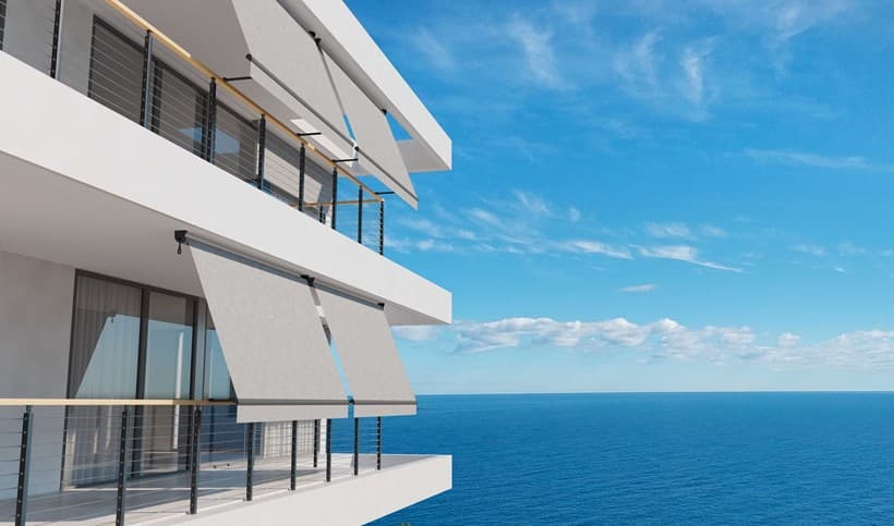 Toldos verticales en Pontevedra